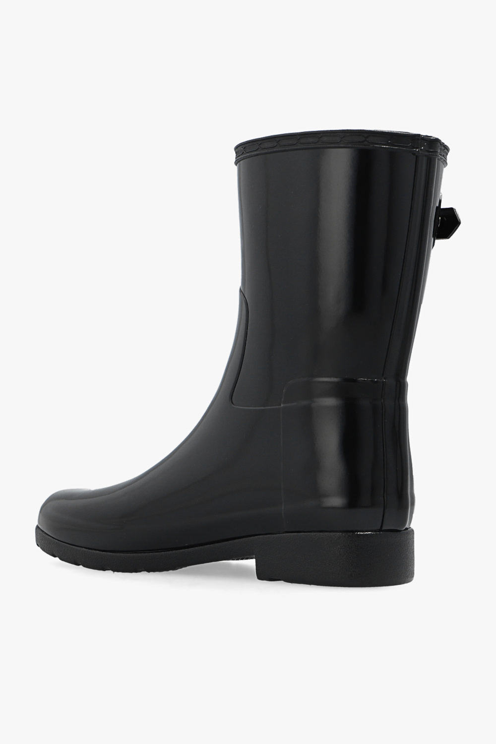 Short gloss sale rain boots